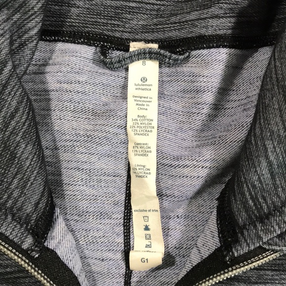 Lululemon scuba zip sweater with cowl neck - Picture 2 of 6